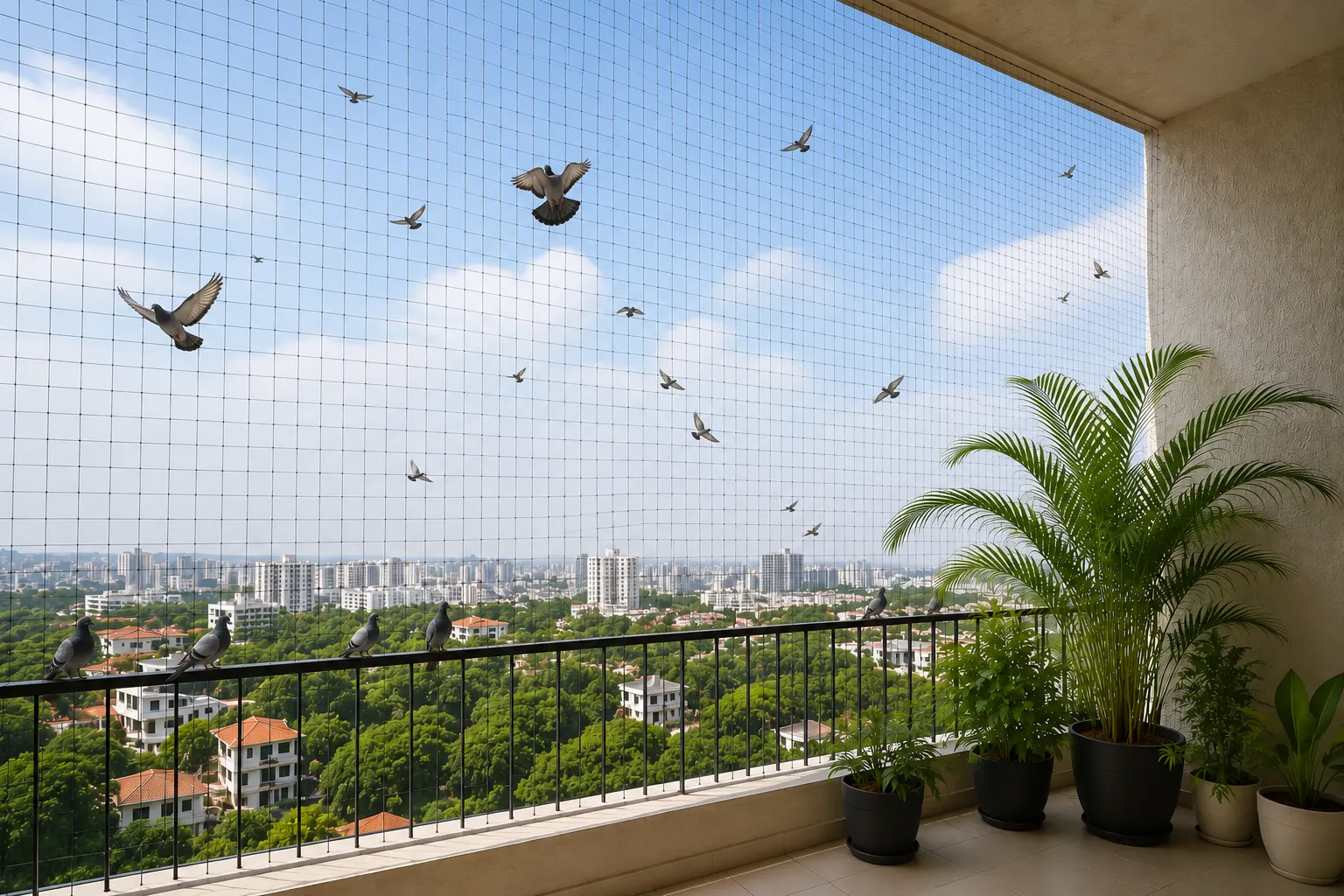 Anti-Bird & Pigeon Nets